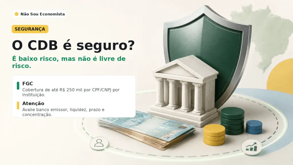 O Cdb รฉ seguro?