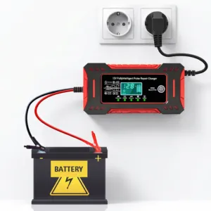 12-V-Autobatterie-Ladegerät 6A mit Reparaturfunktion – Für Autos, Generatoren, Boote & mehr