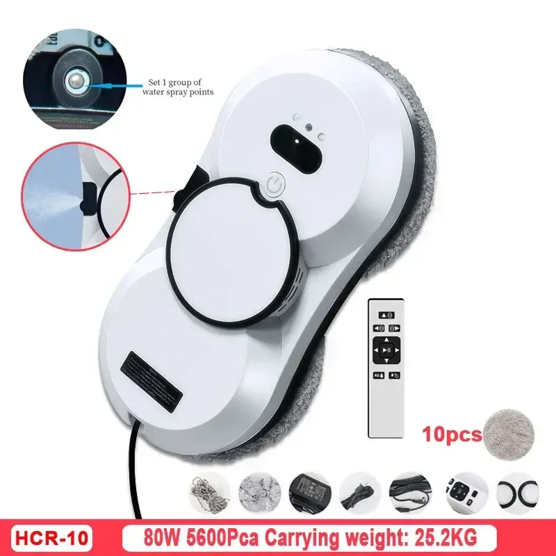 Window cleaning robot Water spray intelligent cleaning robot Brushless motor Glass washer spray window cleaning robot Window cleaning robot Water spray intelligent cleaning robot Brushless motor Glass washer spray window cleaning robot