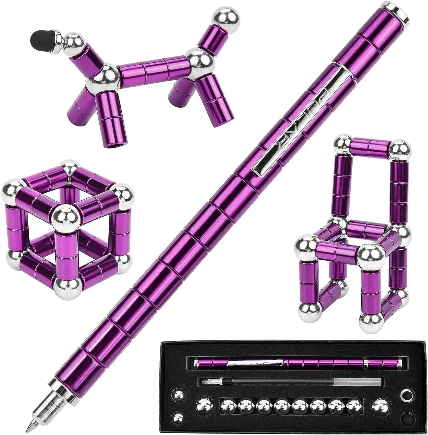 Decompression magnetic pen, fidgeting magnetic pen, multifunctional novel pen for relieving fidgety pressure, a gift for friends Decompression magnetic pen, fidgeting magnetic pen, multifunctional novel pen for relieving fidgety pressure, a gift for friends