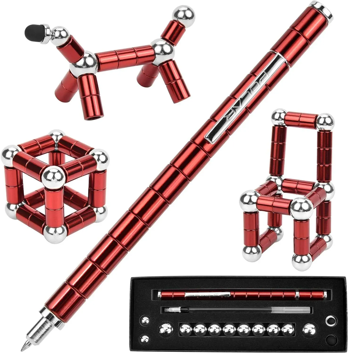 Decompression magnetic pen, fidgeting magnetic pen, multifunctional novel pen for relieving fidgety pressure, a gift for friends Decompression magnetic pen, fidgeting magnetic pen, multifunctional novel pen for relieving fidgety pressure, a gift for friends