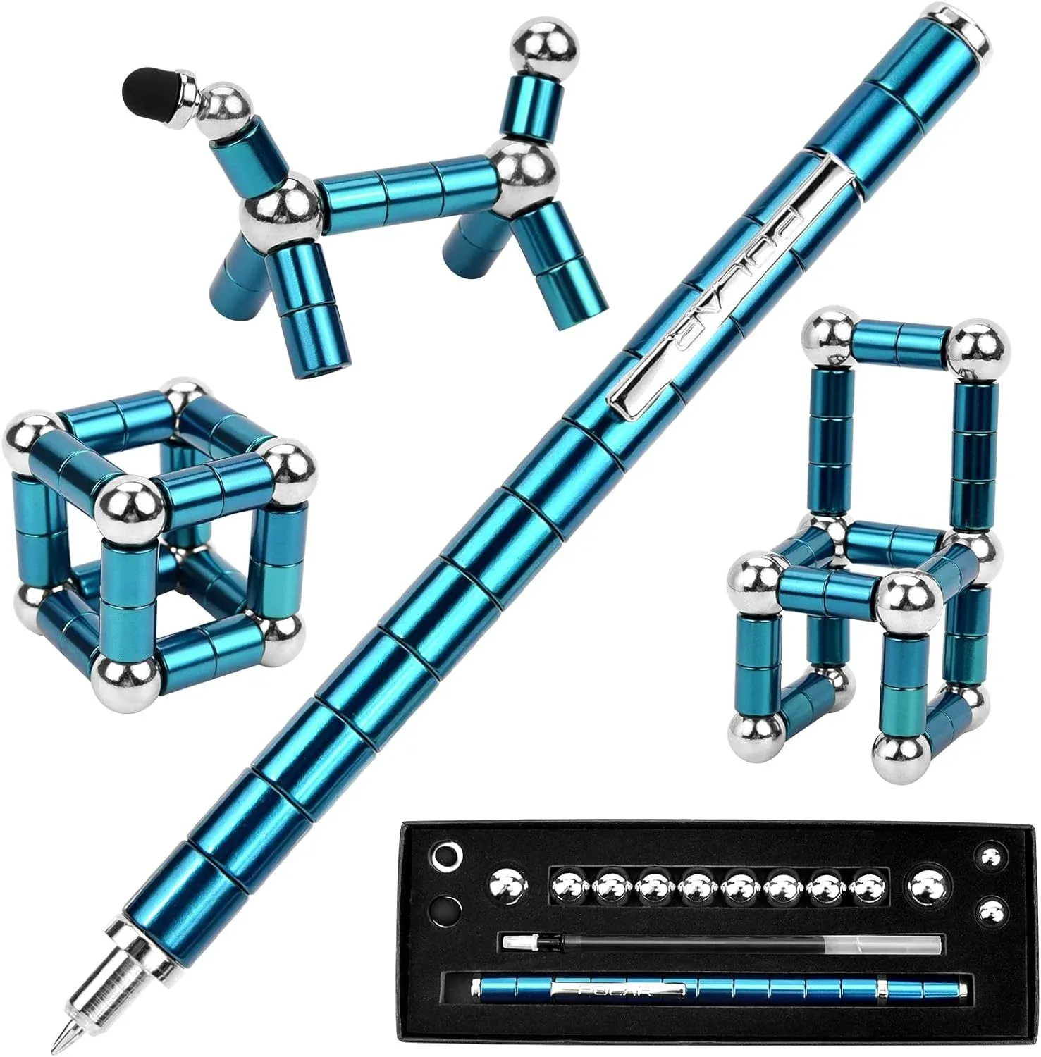 Decompression magnetic pen, fidgeting magnetic pen, multifunctional novel pen for relieving fidgety pressure, a gift for friends Decompression magnetic pen, fidgeting magnetic pen, multifunctional novel pen for relieving fidgety pressure, a gift for friends
