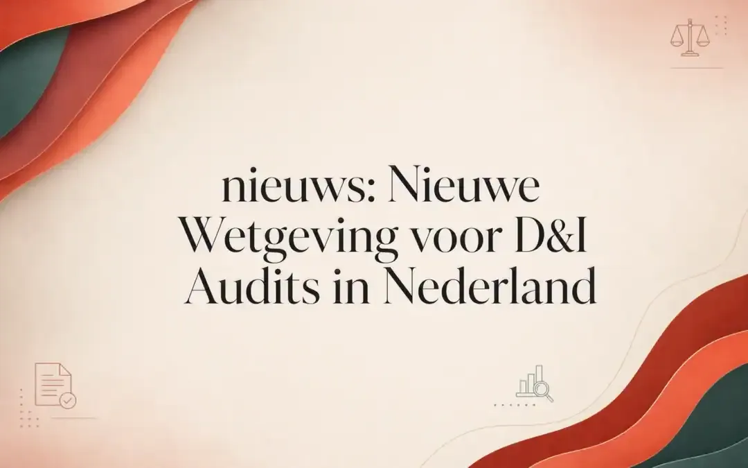 nieuws: Nieuwe Wetgeving voor D&I Audits in Nederland