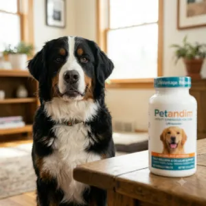 Petandim Dog Vitamins Joint Skin Coat Supplement for Dogs