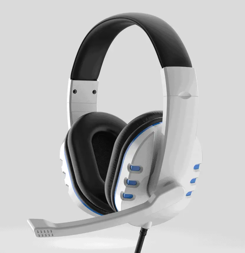 OohTeX  Gaming Headset with Noise Canceling mic, PS4 Xbox One Headset with Crystal 3D Gaming Sound, Comfortable Earpad for PC, Mac, Laptop, Mobile (OT-7260).