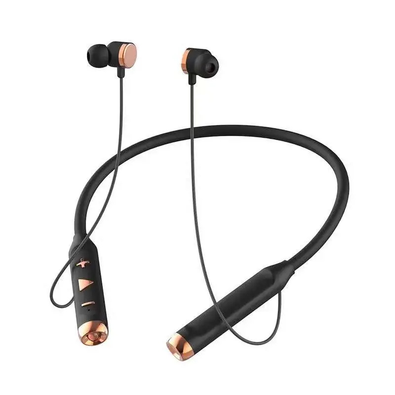 OohTeX Sports Torch Flashlight Neckband Bluetooth Earphones High Quality (BT-18)