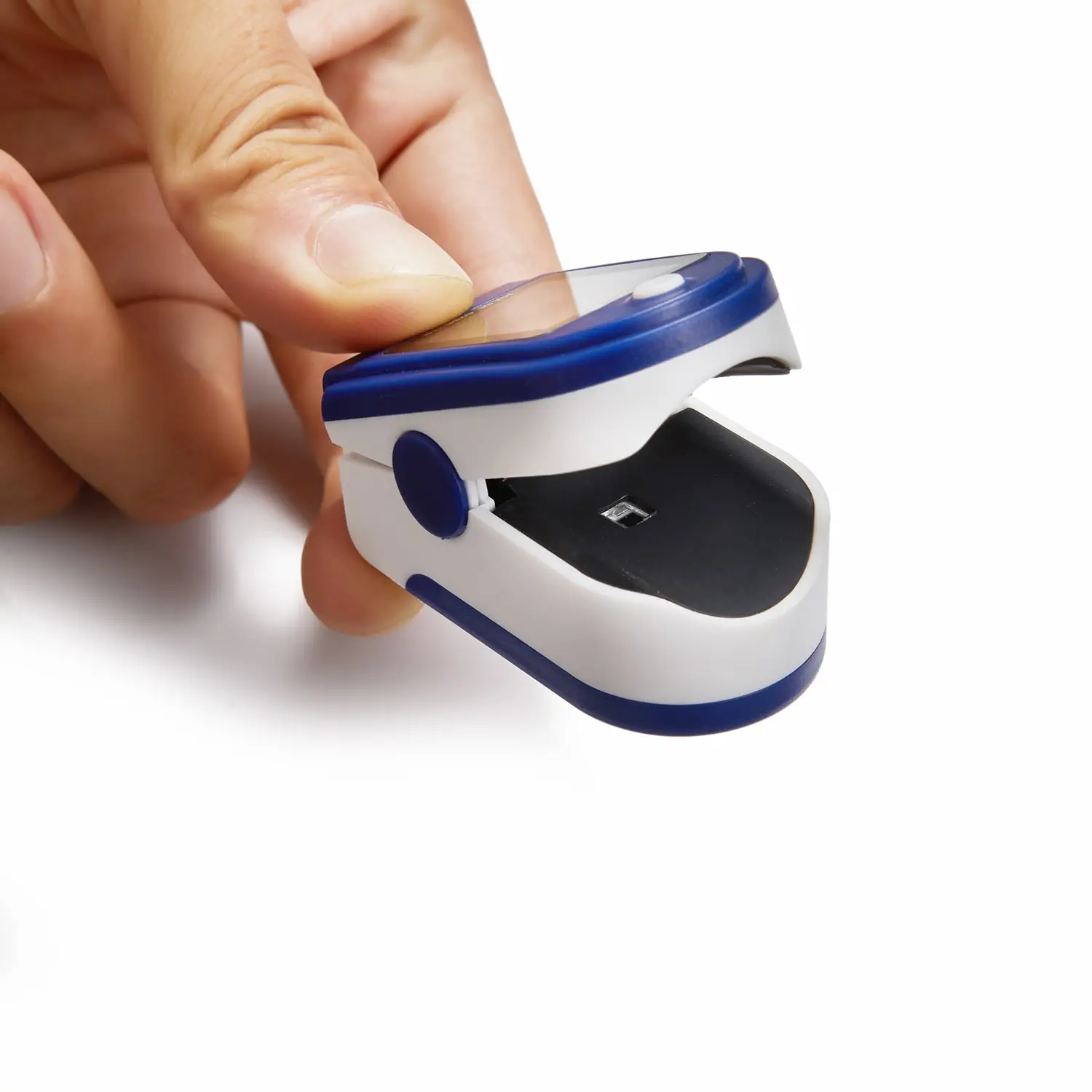OohTex Fingertip Pulse Oximeter, Sp02 Finger Blood Pulse Oxygen Monitor (LK-801) - Image 2