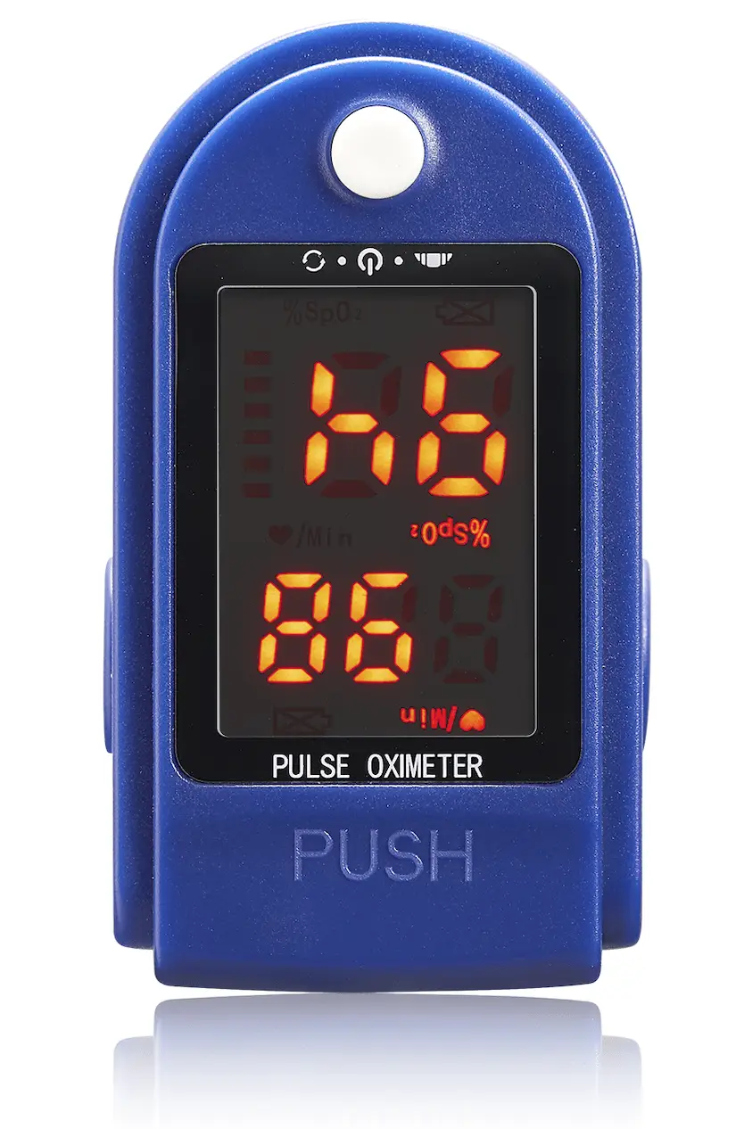 OohTex Fingertip Pulse Oximeter, Sp02 Finger Blood Pulse Oxygen Monitor (LK-801) - Image 3