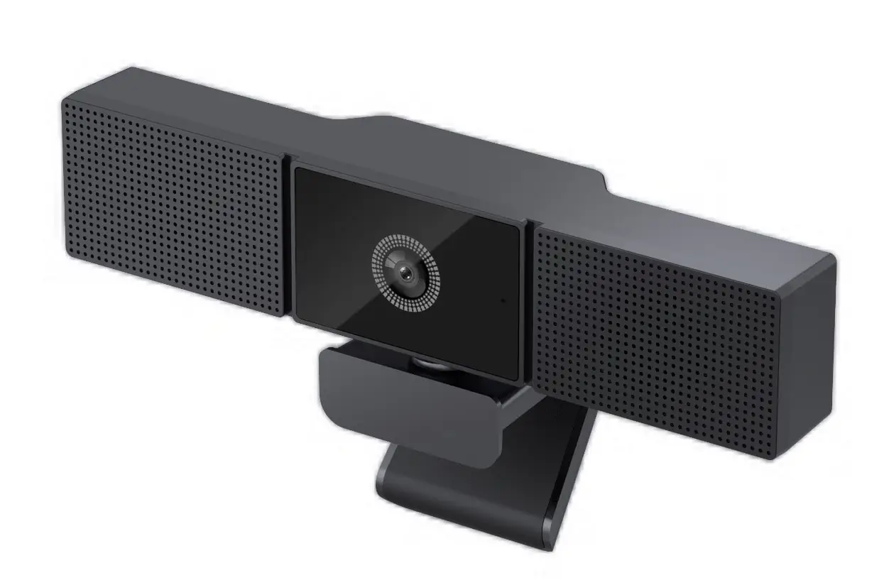 OohTeX 3 in 1 Webcam with Microphone Speakers Computer Camera All-in-One HD Live Video Camera HD Noise Cancelling Microphone Dual speakers 1080P Webcam for Video Conferencing Streaming, Noise Reduction, Plug & Play (OT-026) - Image 2