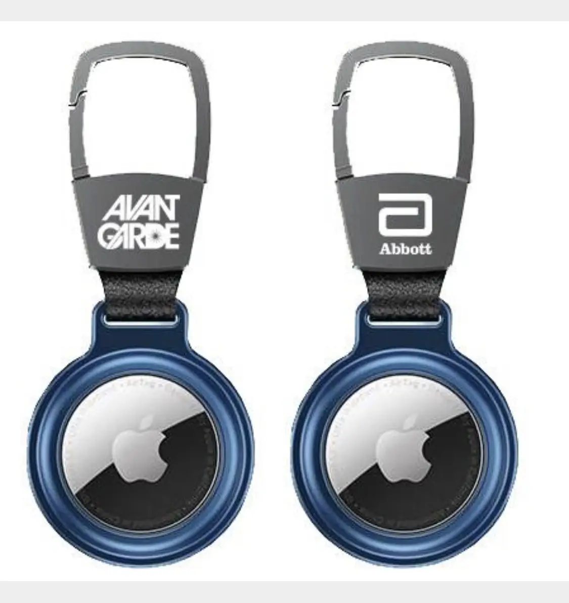 OohTeX AirTag Case Protective Metal Cover with Keychain Compatible with Apple AirTags Case (A1) - Image 2