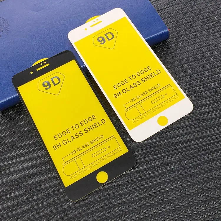 OohTeX Original Real 9D 9H 0.33MM Phone Screen Cover Film Full Glue Edge to Edge Cell Mobile Phone Tempered Glass Screen Protector (OSPX)