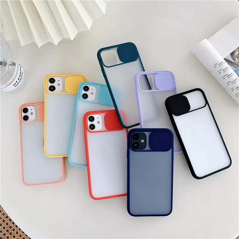 OohTeX Camera Lens Protector Phone Cases Anti-dirt Hard PC Cover - Image 2