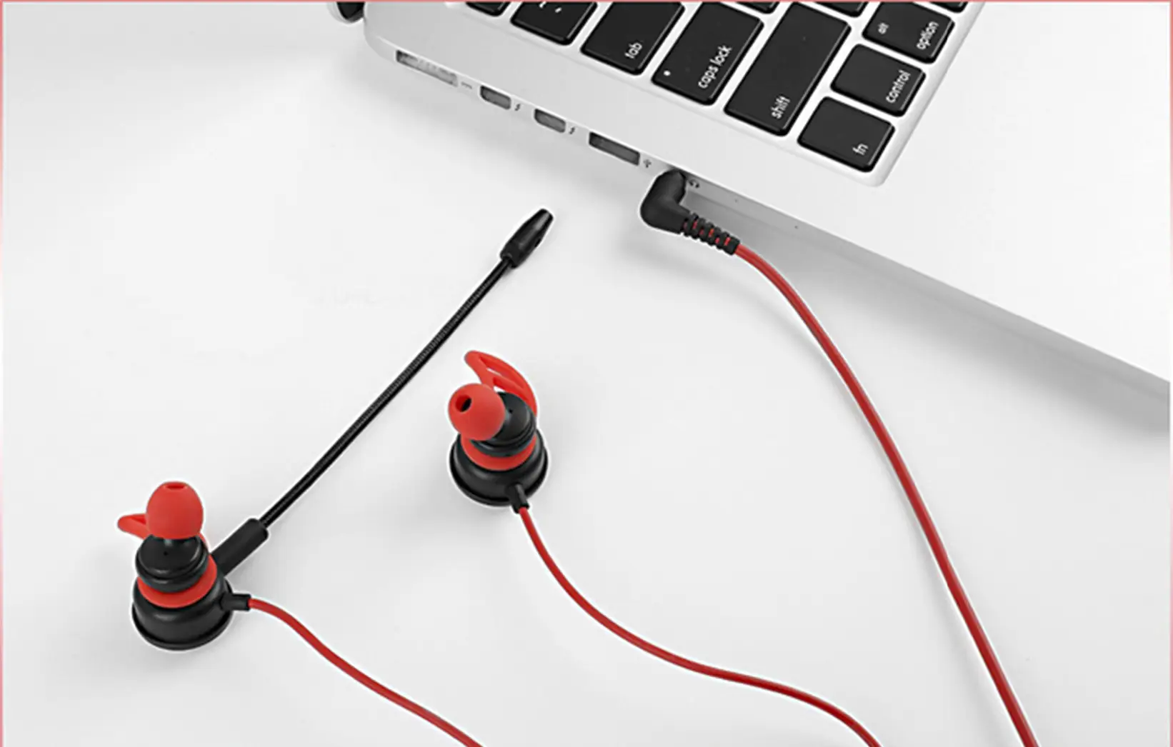 OohTeX Earphone Sport Stereo Wired Headset Gaming Earphone in-ear Type for Mobile Gaming (T4) - Image 2