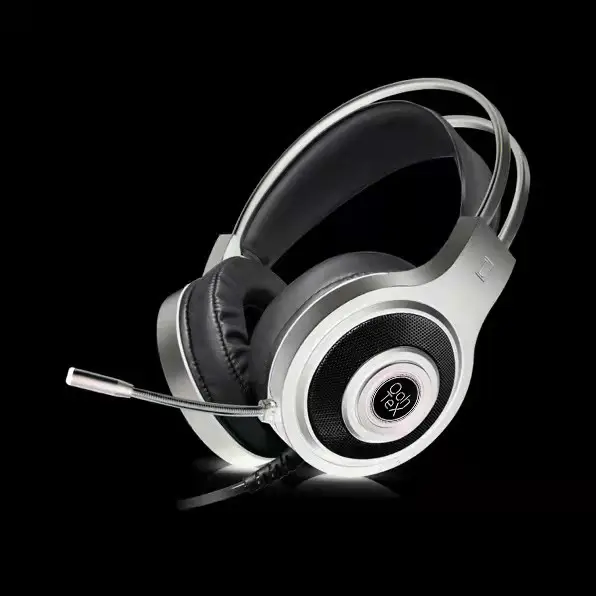 OohTeX Professional PC Gaming Headphones LED Lighting Wired Headset Support OEM Customized Color LOGO (V5000) - Image 3