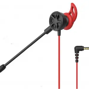 OohTeX Earphone Sport Stereo Wired Headset Gaming Earphone in-ear Type for Mobile Gaming (T4)