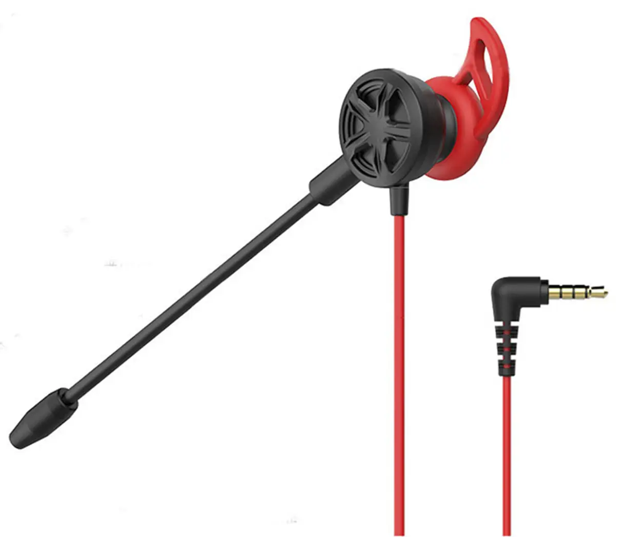 OohTeX Earphone Sport Stereo Wired Headset Gaming Earphone in-ear Type for Mobile Gaming (T4)