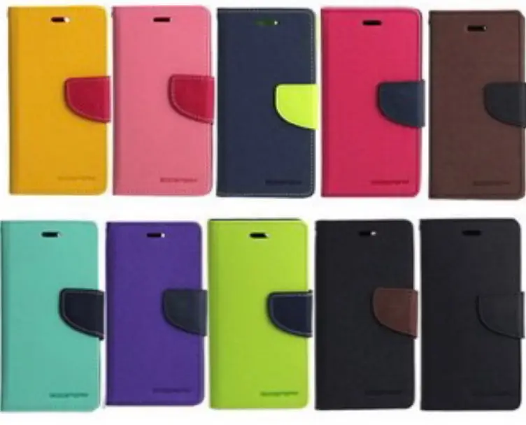 OohTeX Flip Stand PU Leather with Universal Silicone Bumper Phone Case - Image 3