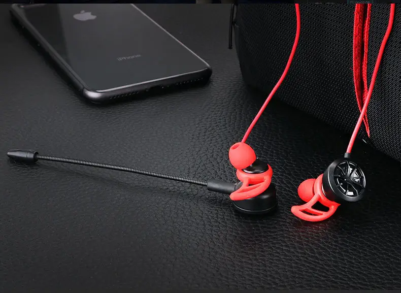 OohTeX Wired Phone Gaming Headset Phone PUBG Earbuds for P4/PC/X-ONE (T1) - Image 4