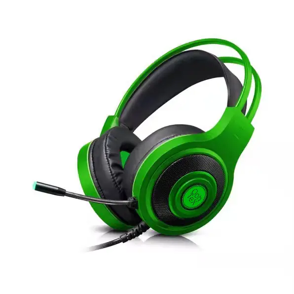 OohTeX Professional PC Gaming Headphones LED Lighting Wired Headset Support OEM Customized Color LOGO (V5000) - Image 2