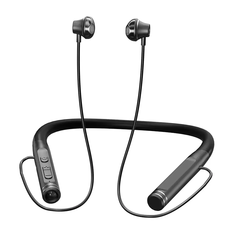 OohTeX Sports Torch Flashlight Neckband Bluetooth Earphones High Quality (BT-19) - Image 3
