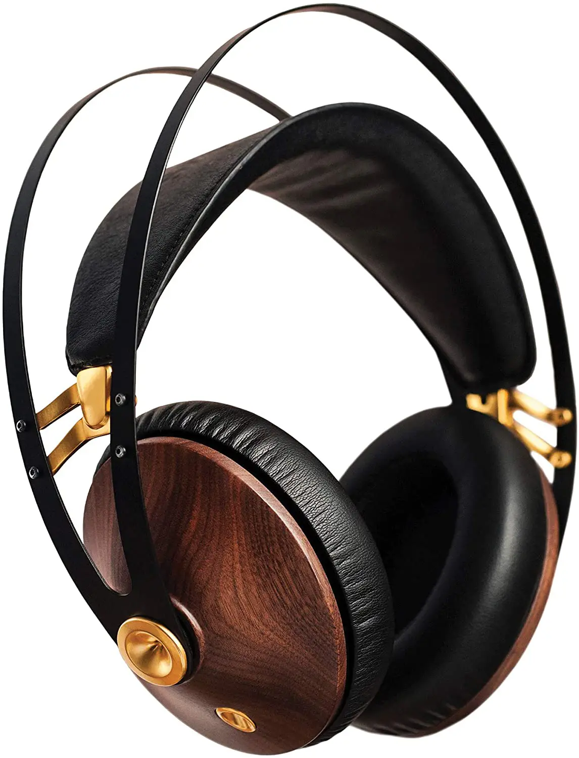 OohTeX Wired Over-Ear Headphone with Mic and Self Adjustable Headband Classic Wooden Closed-Back HIFI Headset (PC-99)