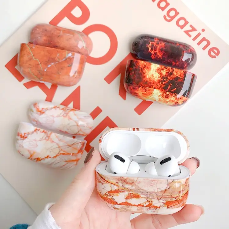 MarblePattern_Earphone_Protective_Case