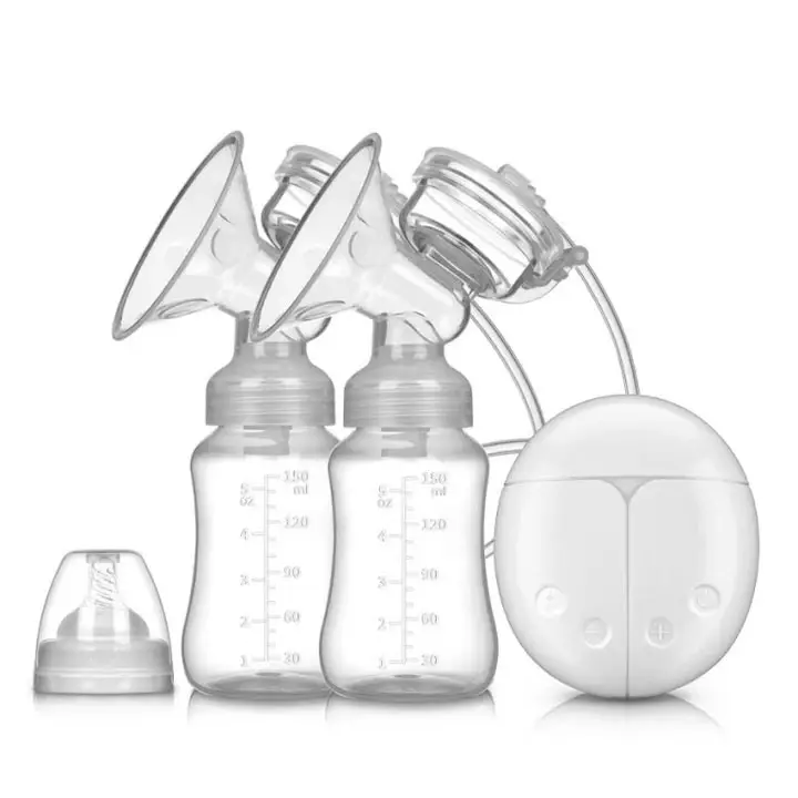 Silicone Electric Breast Pump Baby Bilateral Breastfeeding