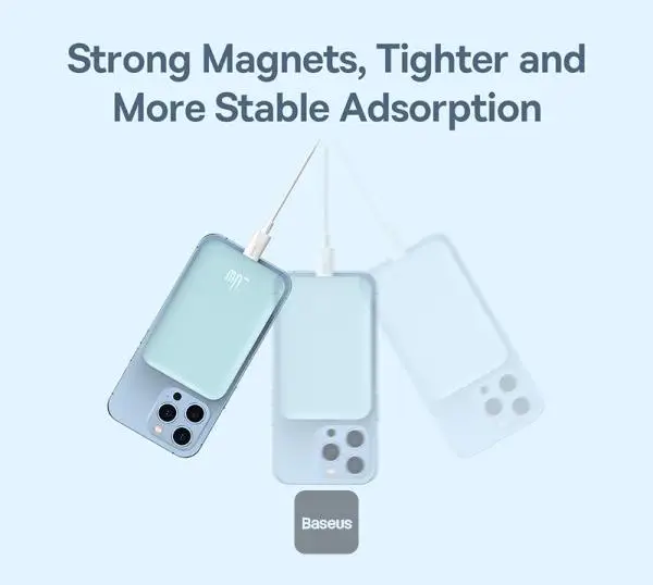 6000mAh Magnetic Wireless Power Bank with 20W Fast Charging - Image 5