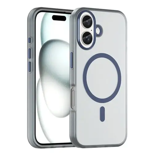 iPhone 16/15 MagSafe Semi-Transparent Matte Magnetic Case - Image 23