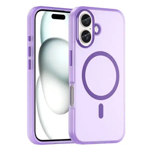 iPhone 16/15 MagSafe Semi-Transparent Matte Magnetic Case - Image 22