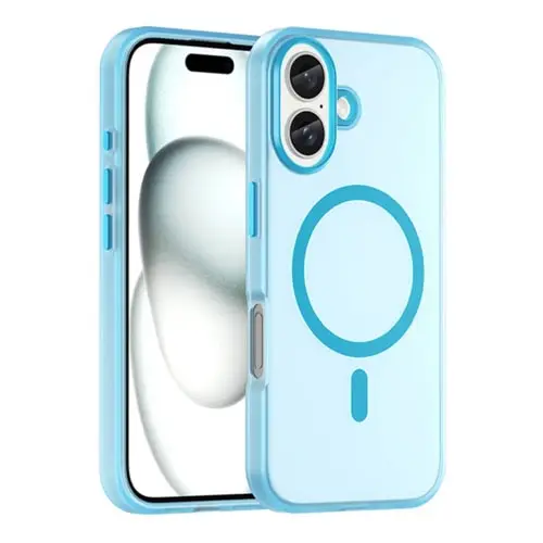 iPhone 16/15 MagSafe Semi-Transparent Matte Magnetic Case - Image 18