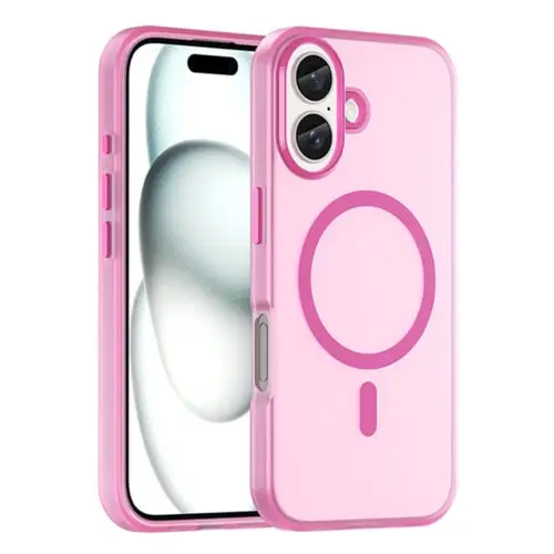 iPhone 16/15 MagSafe Semi-Transparent Matte Magnetic Case - Image 7