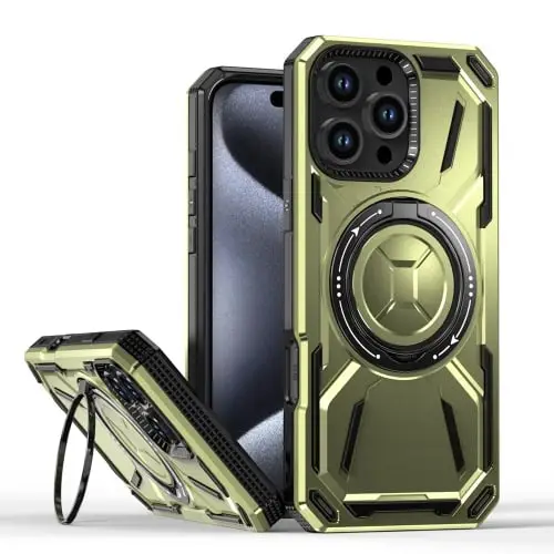 Armor II Series MagSafe Magnetic Stand Phone Case for iPhone 16 & 15 - Image 5
