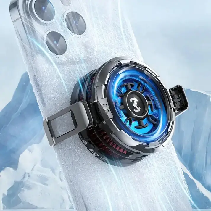 CX08 Magnetic Cooling Fan with Back Clip