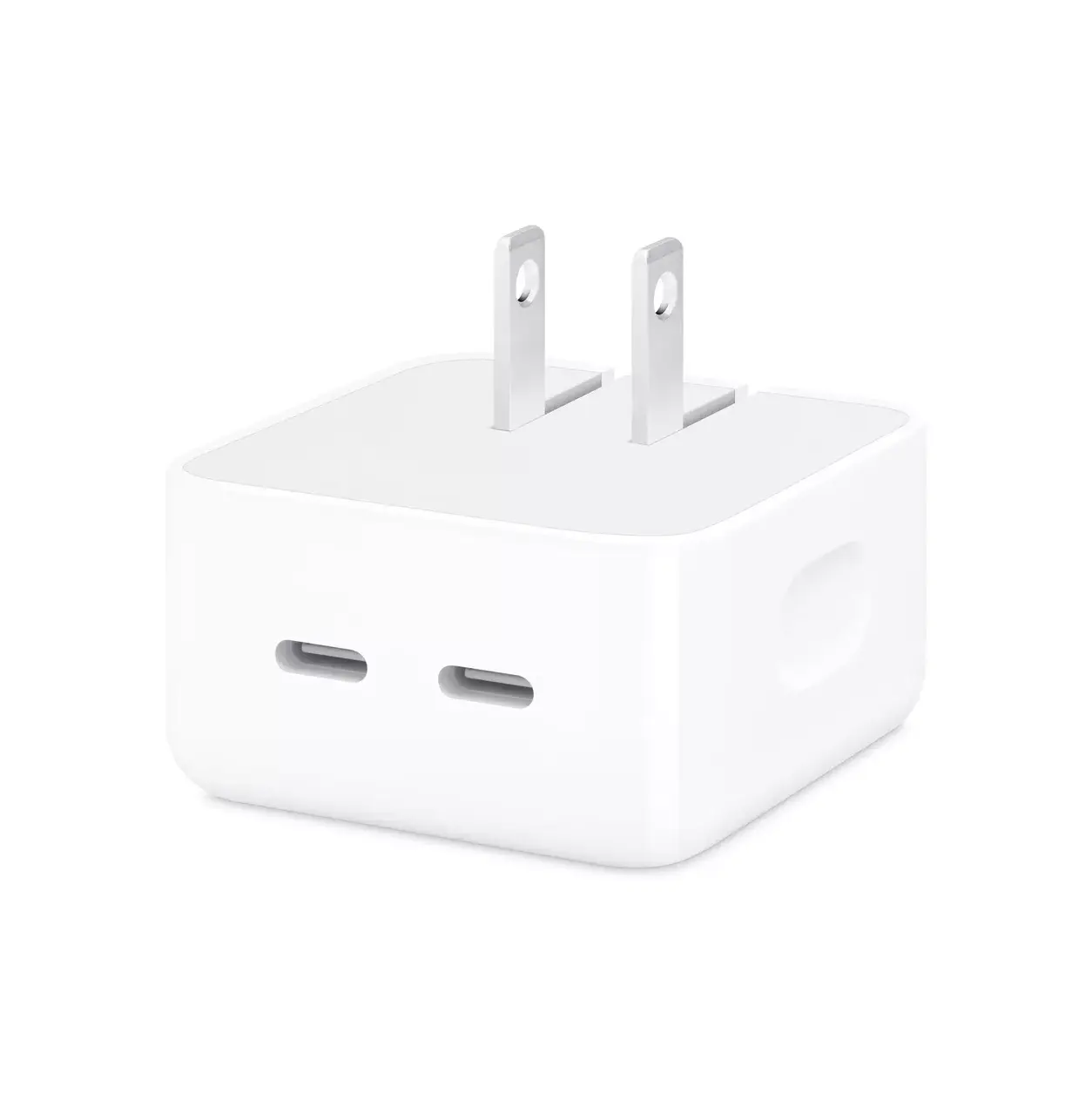 35W Dual USB-C Port Compact Power Adapter with Foldable Design