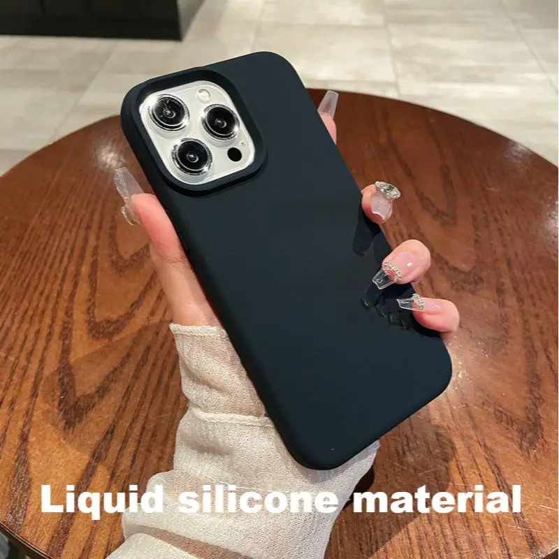 Premium Liquid Silicone MagSafe Charging iPhone Case | Shockproof & Anti-Static | iPhone 16, 15, 14 & 13 Series