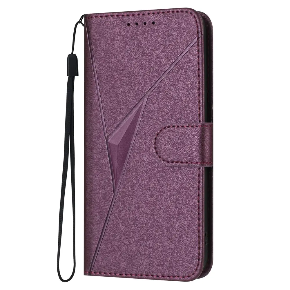 Premium Embossed Wallet Case with Card Holder for iPhone & Samsung | Durable Protection - Image 2