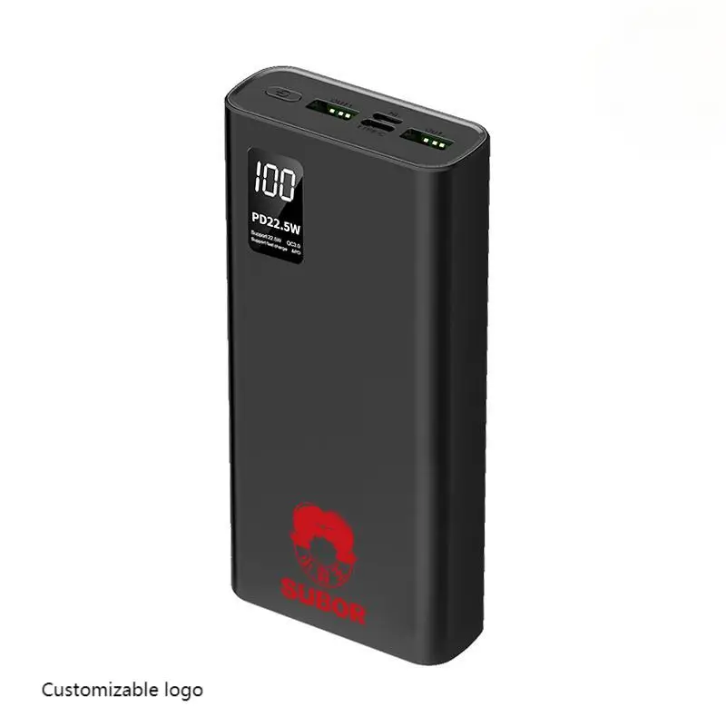 SupremePower 10,000mAh & 20,000mAh Ultra-Fast Charging Power Bank – Sleek & Reliable Energy Solution