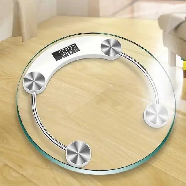 Oohtex Ultra-Precision Round Digital Body Weight Scale – High Accuracy, Sleek Design, Smart Features - Image 2
