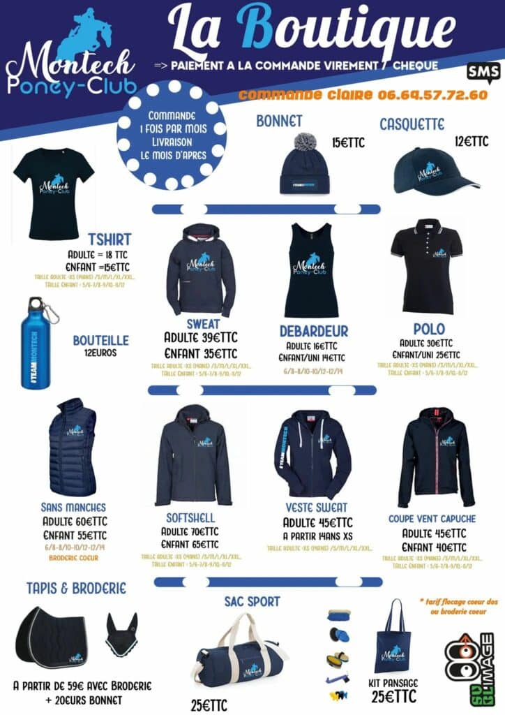 Boutique Poney Club de Montech