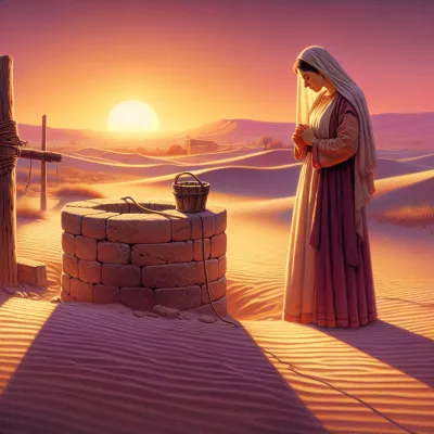 The Woman at the Well (John 4:7-26)_image