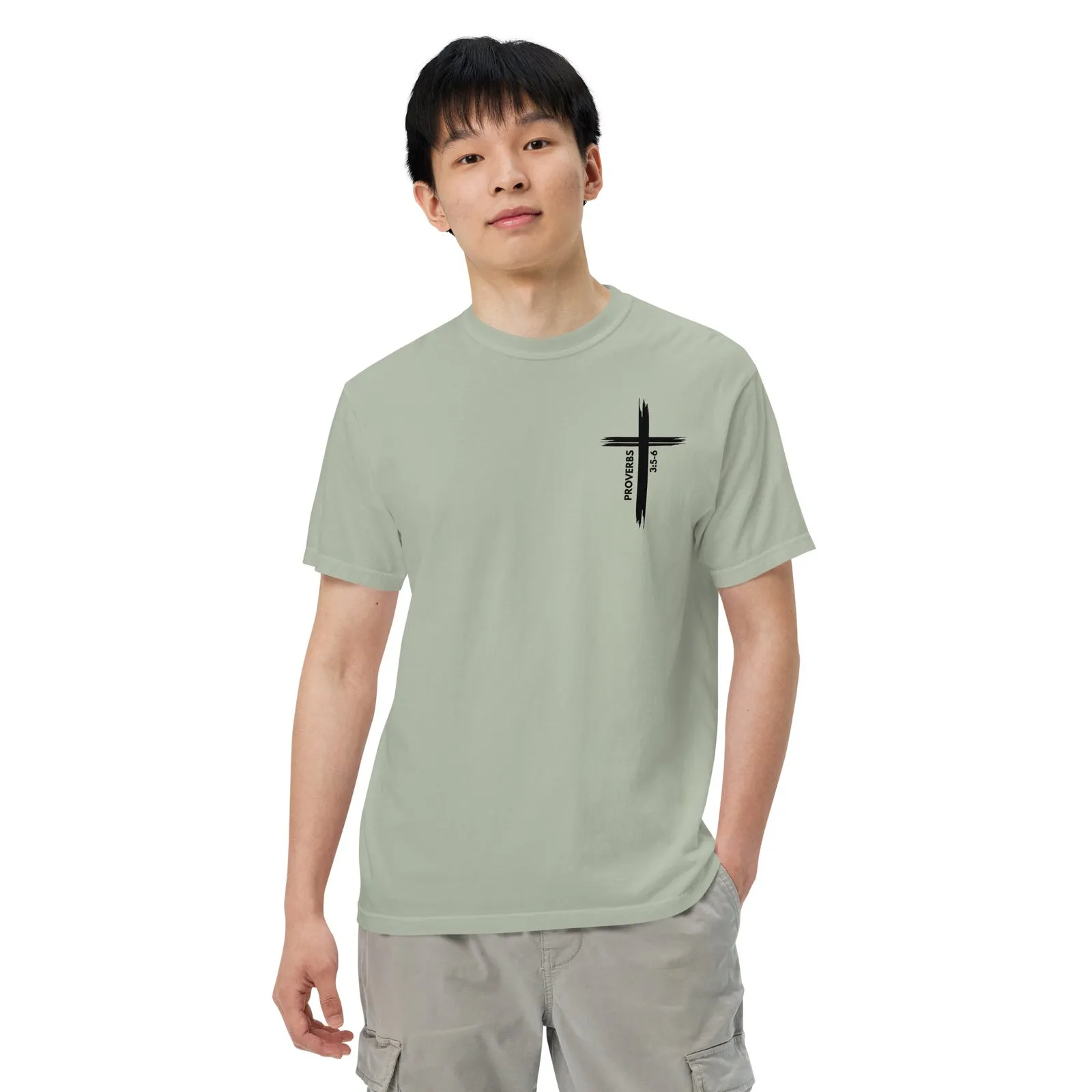 Unisex garment-dyed heavyweight t-shirt - Image 9