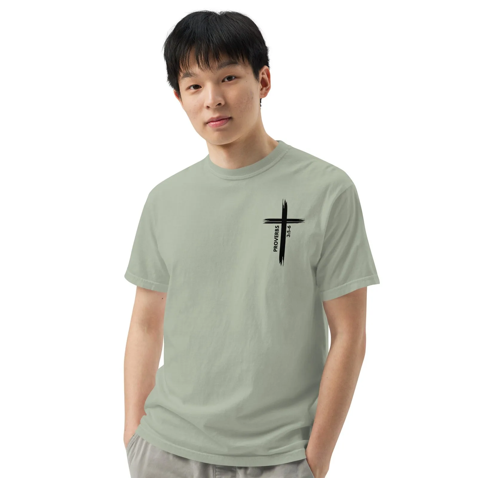Unisex garment-dyed heavyweight t-shirt - Image 10