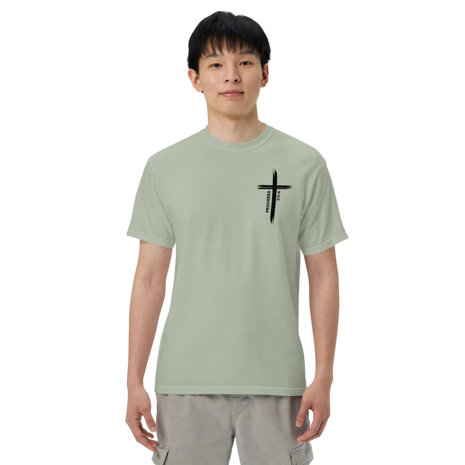 Unisex garment-dyed heavyweight t-shirt - Image 8