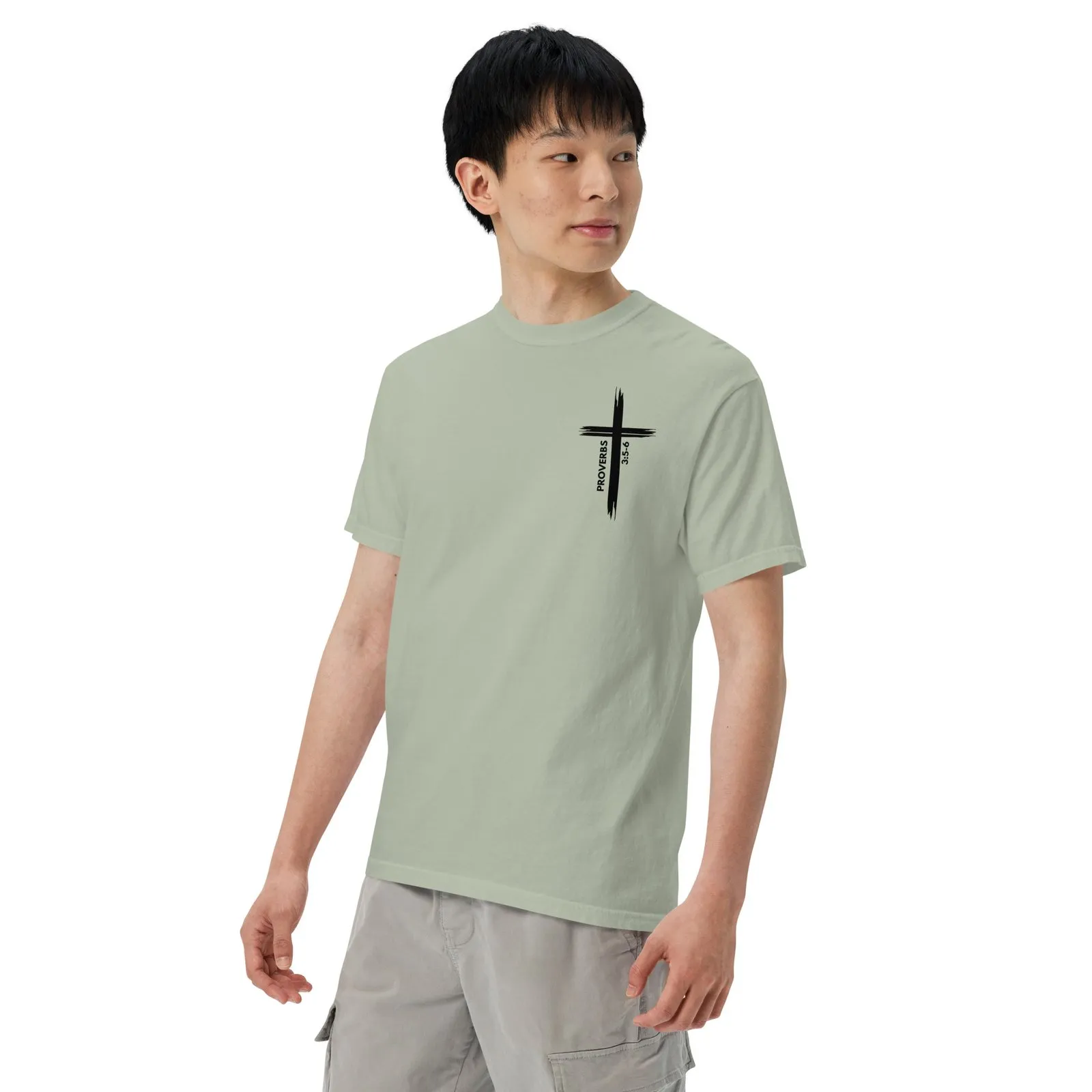 Unisex garment-dyed heavyweight t-shirt - Image 13