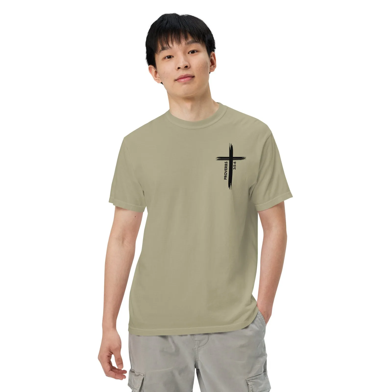Unisex garment-dyed heavyweight t-shirt - Image 5