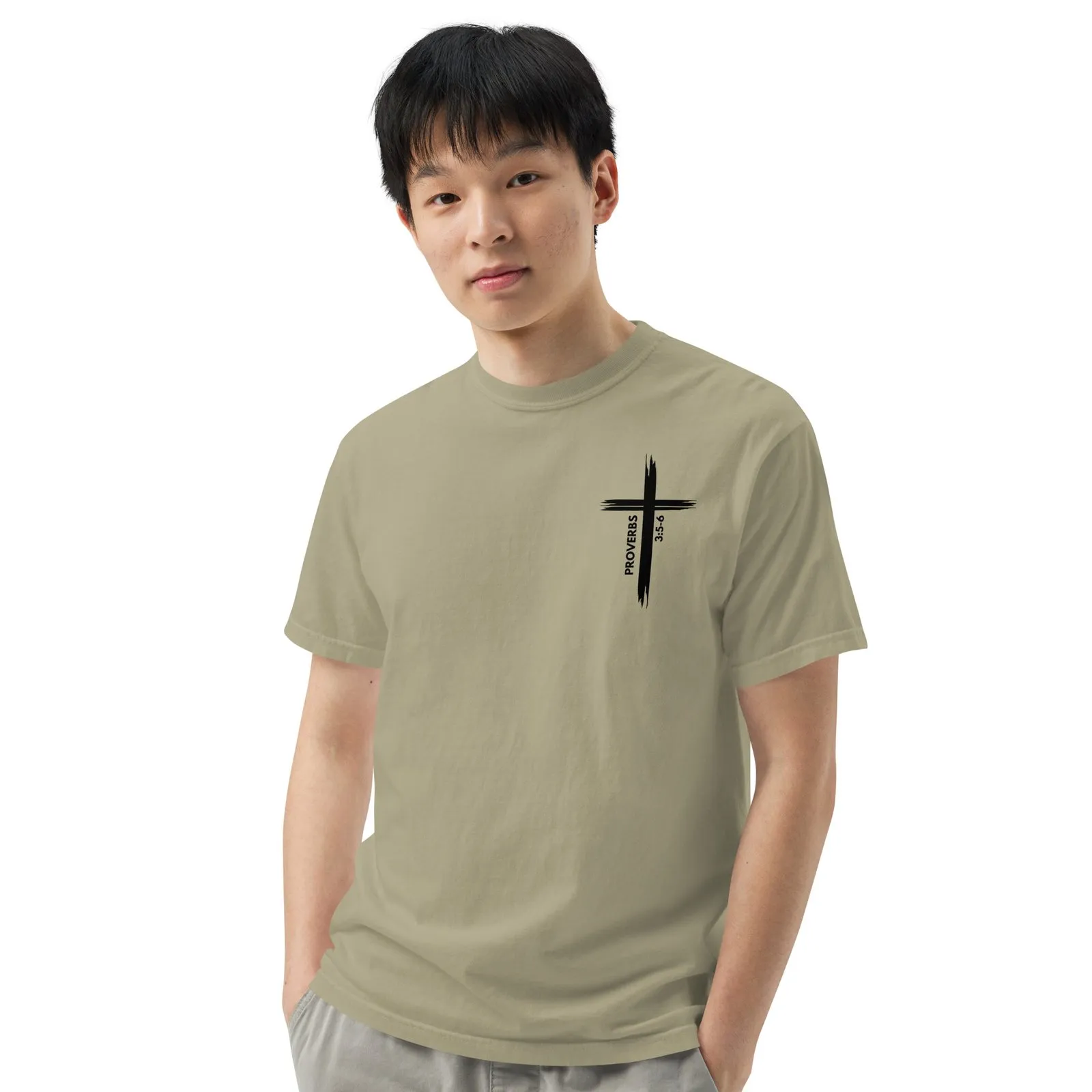 Unisex garment-dyed heavyweight t-shirt - Image 6