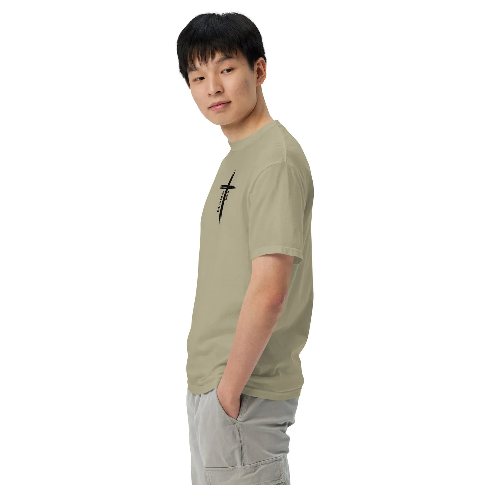 Unisex garment-dyed heavyweight t-shirt - Image 4
