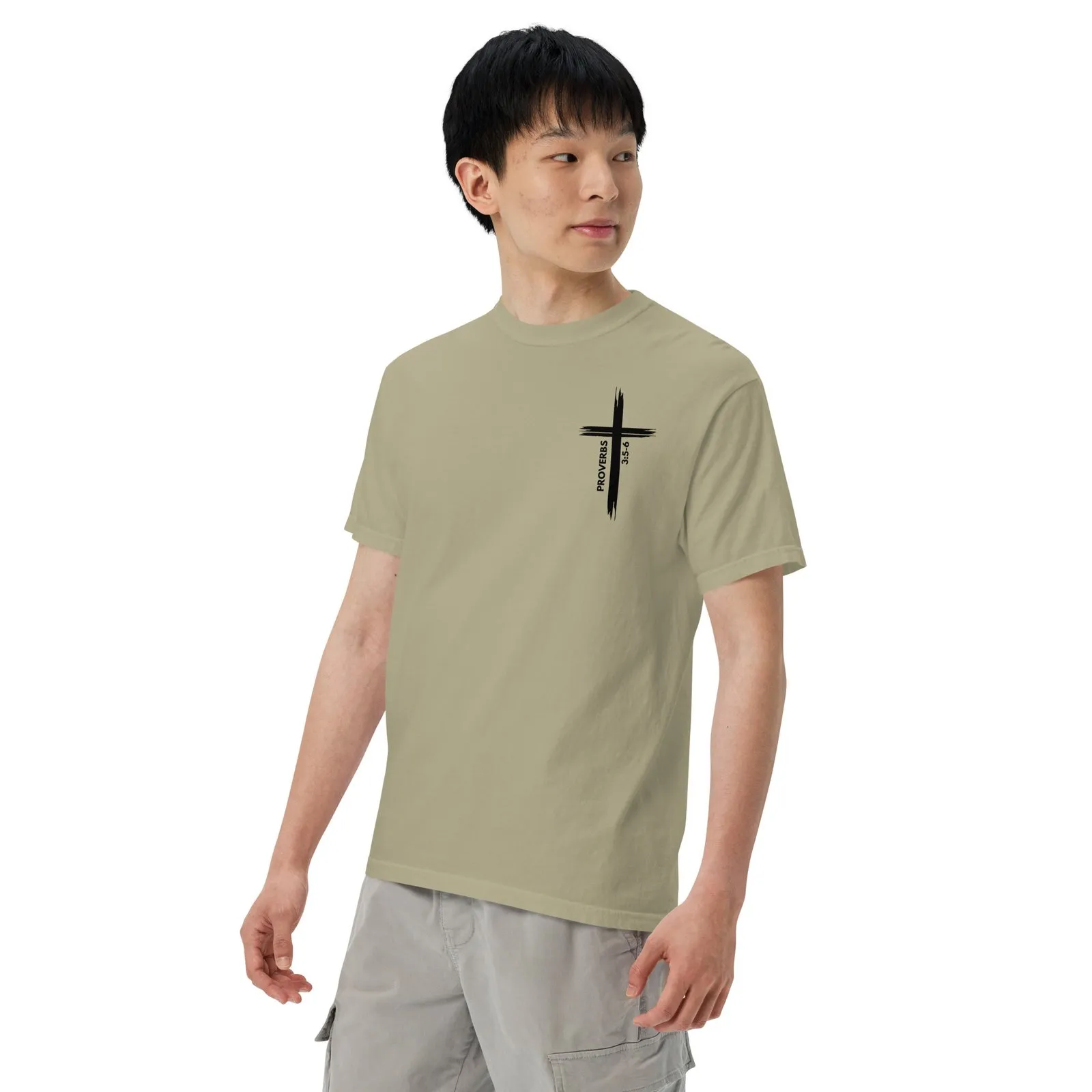 Unisex garment-dyed heavyweight t-shirt - Image 7