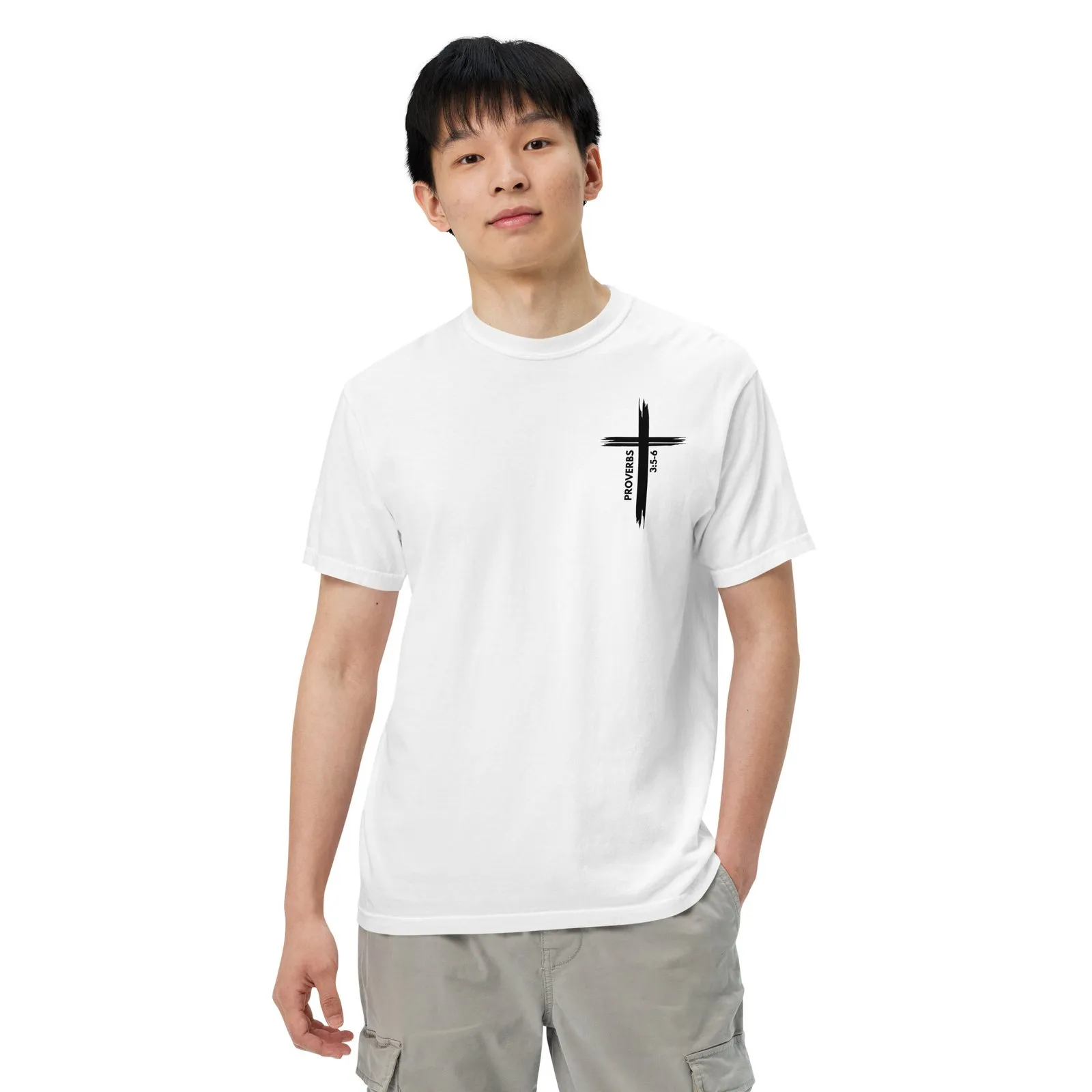 Unisex garment-dyed heavyweight t-shirt - Image 23